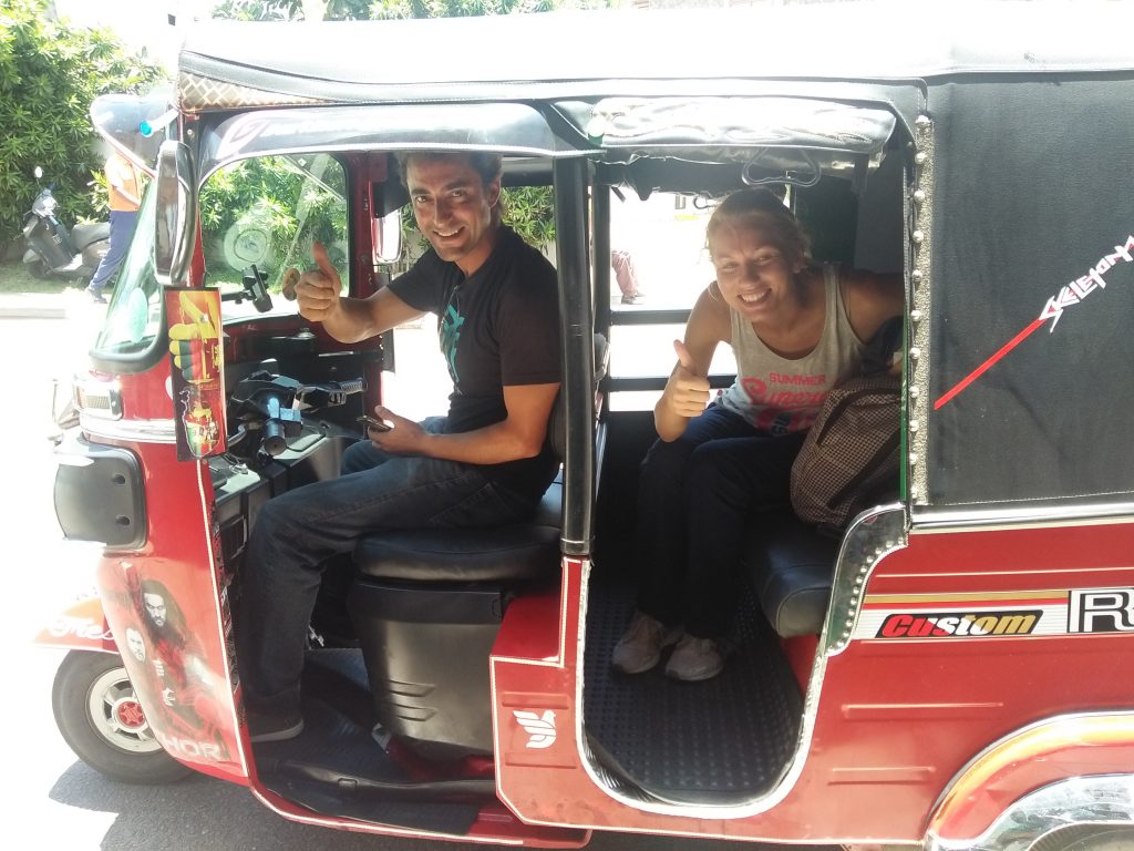 rent a tuk tuk in Sri lanka